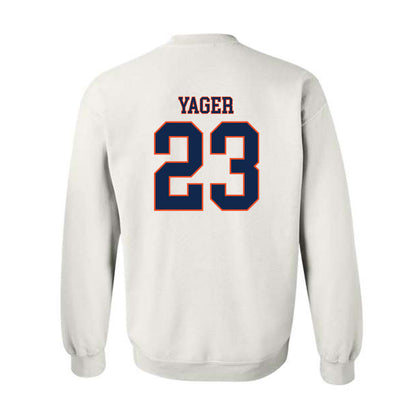 Virginia - NCAA Men's Lacrosse : Chase Yager - Crewneck Sweatshirt Replica Shersey