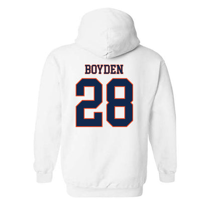 Virginia - NCAA Men's Lacrosse : Jack Boyden - Hooded Sweatshirt Replica Shersey