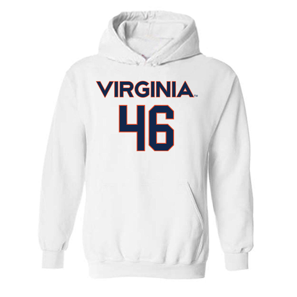 Virginia - NCAA Men's Lacrosse : Dawson Chitwood - Hooded Sweatshirt Replica Shersey