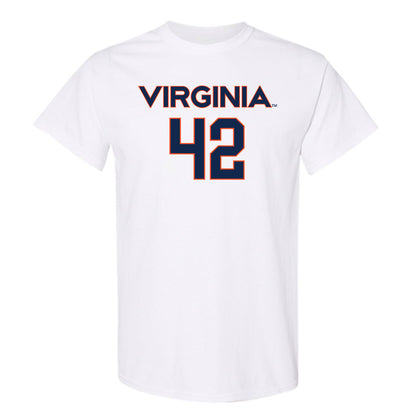 Virginia - NCAA Men's Lacrosse : Luke Jamin - Replica Shersey T-Shirt-0