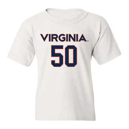Virginia - NCAA Men's Lacrosse : Tucker Mullen - Replica Shersey Youth T-Shirt-0