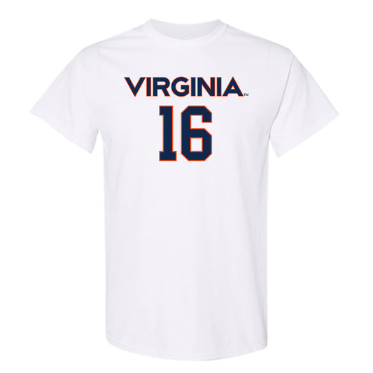 Virginia - NCAA Men's Lacrosse : George Fulton - T-Shirt Replica Shersey