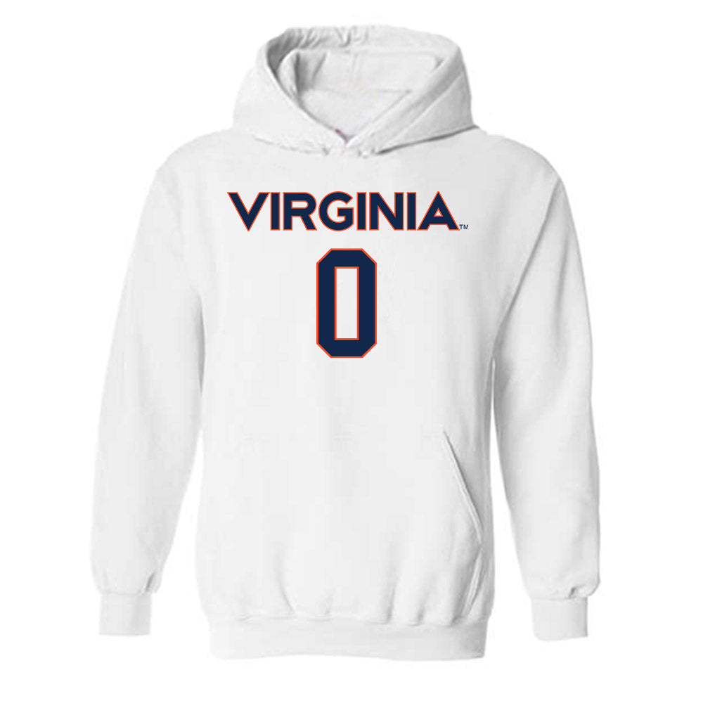 Virginia - NCAA Men's Lacrosse : Kian McCarthy - Replica Shersey Hooded Sweatshirt