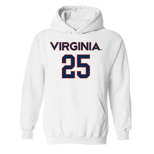 Virginia - NCAA Men's Lacrosse : Henry Metz - Hooded Sweatshirt Replica Shersey