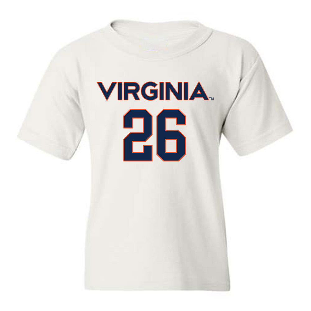 Virginia - NCAA Men's Lacrosse : Griffin Schutz - Youth T-Shirt Replica Shersey