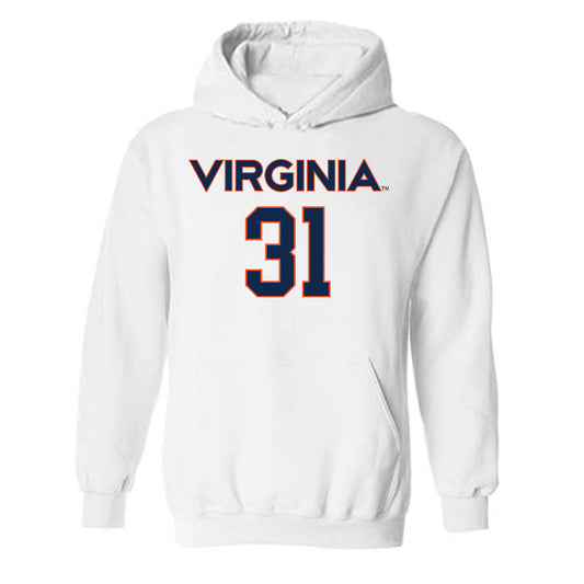 Virginia - NCAA Men's Lacrosse : Colin Hook - Hooded Sweatshirt Replica Shersey