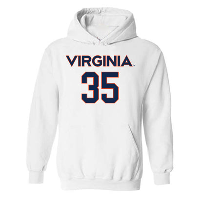 Virginia - NCAA Men's Lacrosse : Burke McFarlane - Hooded Sweatshirt Replica Shersey