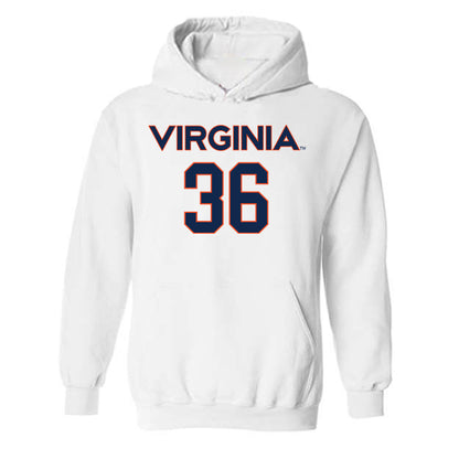 Virginia - NCAA Men's Lacrosse : Michael Harmeyer - Hooded Sweatshirt Replica Shersey