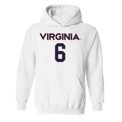 Virginia - NCAA Men's Lacrosse : Will Inderlied - Hooded Sweatshirt Replica Shersey