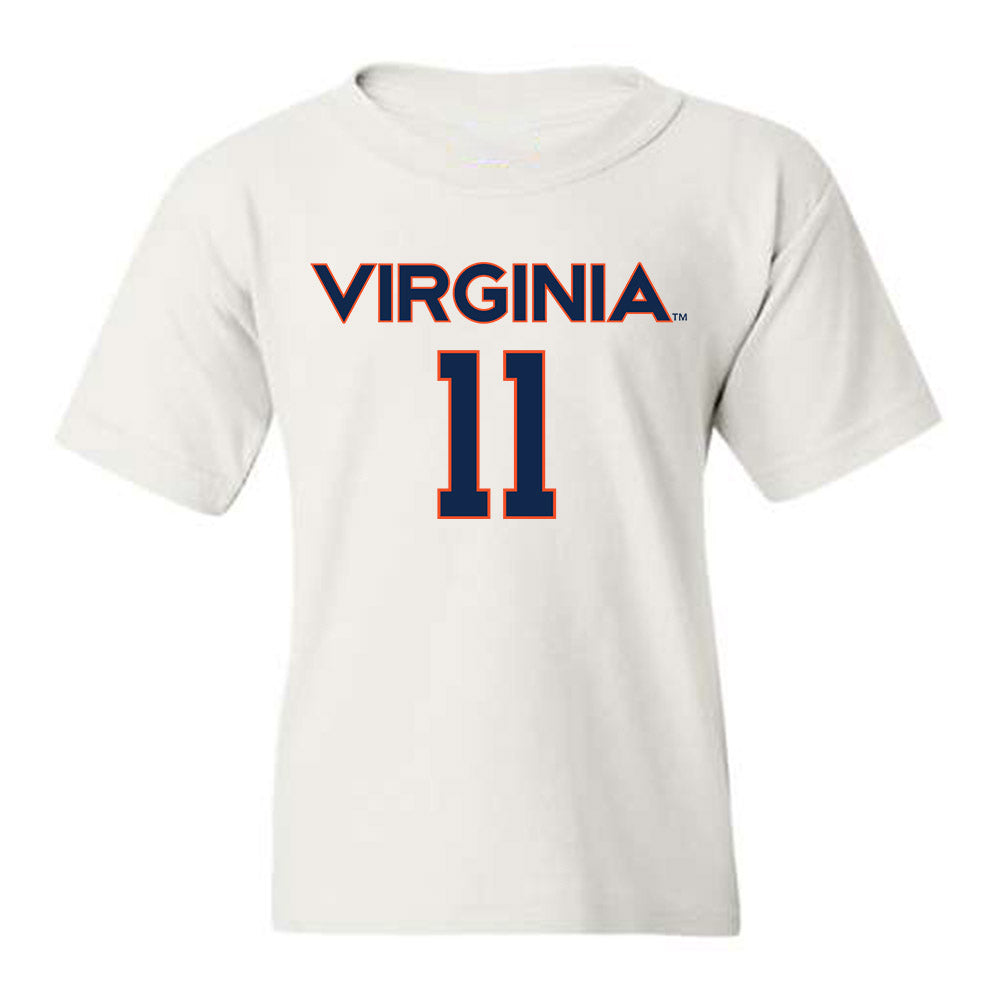 Virginia - NCAA Men's Lacrosse : Caulley Deringer - Youth T-Shirt Replica Shersey