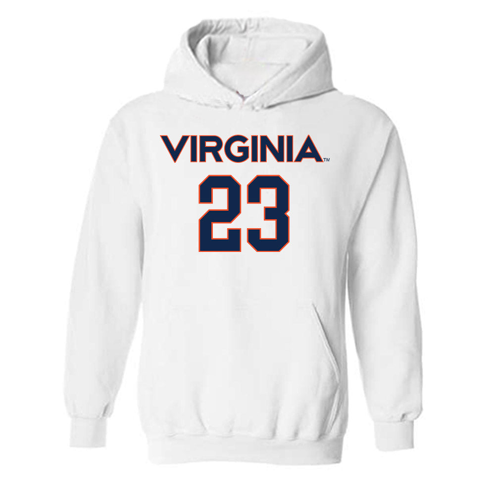 Virginia - NCAA Men's Lacrosse : Chase Yager - Hooded Sweatshirt Replica Shersey