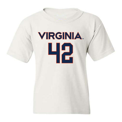 Virginia - NCAA Men's Lacrosse : Luke Jamin - Replica Shersey Youth T-Shirt-0