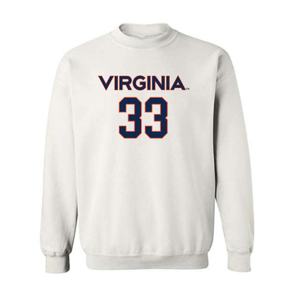 Virginia - NCAA Men's Lacrosse : Matthew DeSouza - Crewneck Sweatshirt Replica Shersey