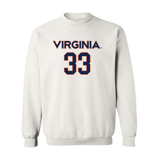 Virginia - NCAA Men's Lacrosse : Matthew DeSouza - Crewneck Sweatshirt Replica Shersey