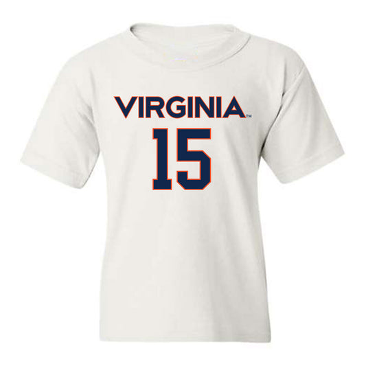 Virginia - NCAA Men's Lacrosse : Michael Prestipino - Youth T-Shirt Replica Shersey