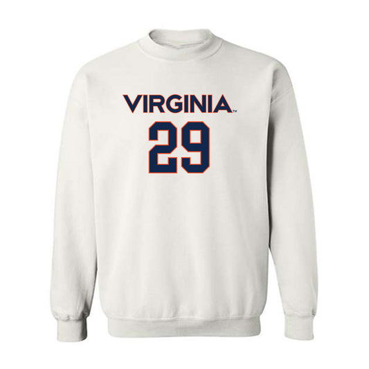 Virginia - NCAA Men's Lacrosse : Griffin Kology - Crewneck Sweatshirt Replica Shersey