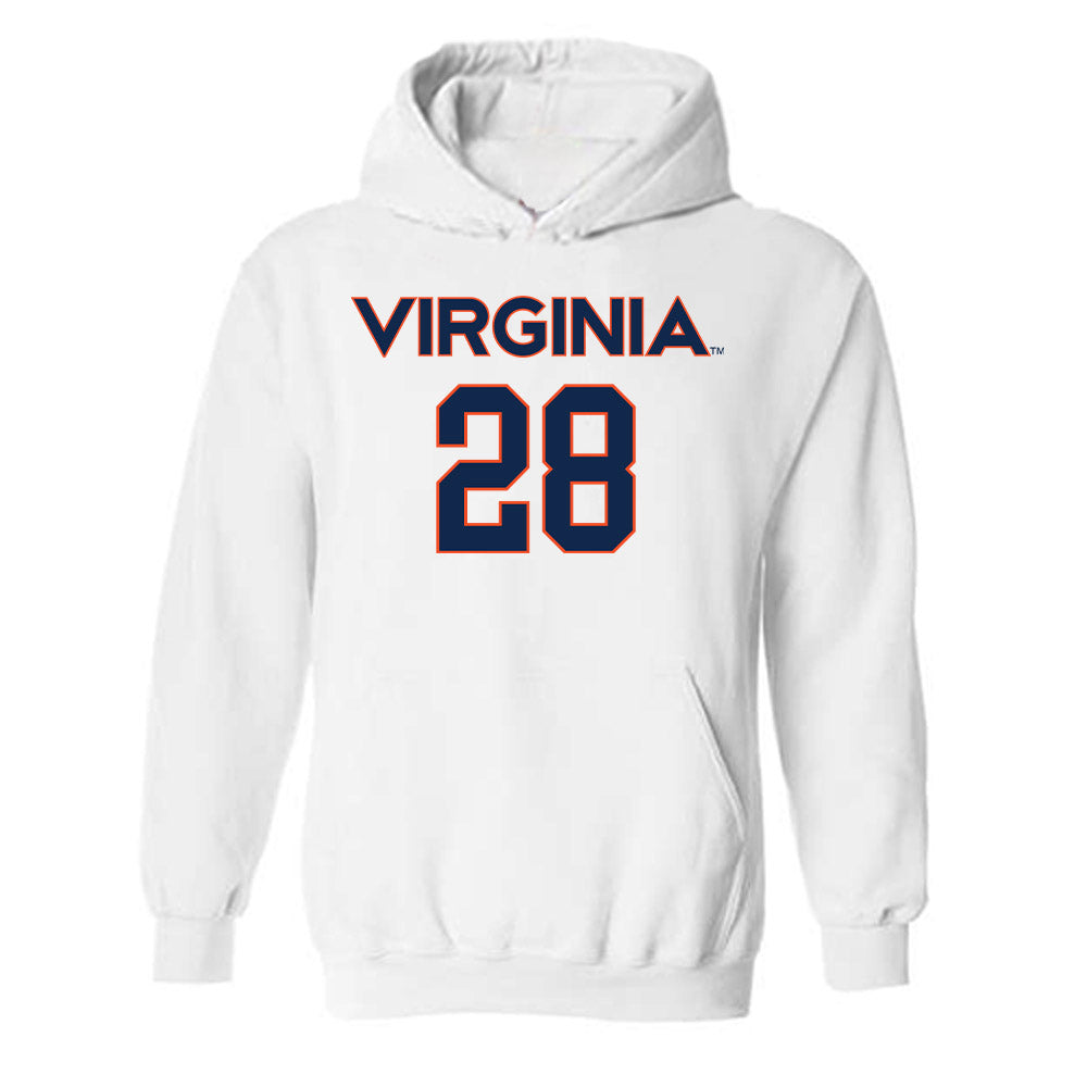 Virginia - NCAA Men's Lacrosse : Jack Boyden - Hooded Sweatshirt Replica Shersey