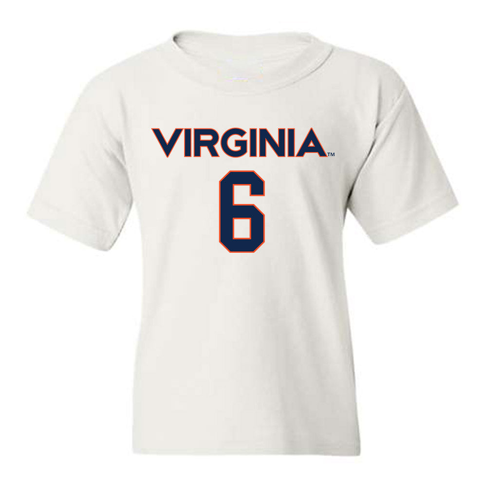 Virginia - NCAA Men's Lacrosse : Will Inderlied - Youth T-Shirt Replica Shersey