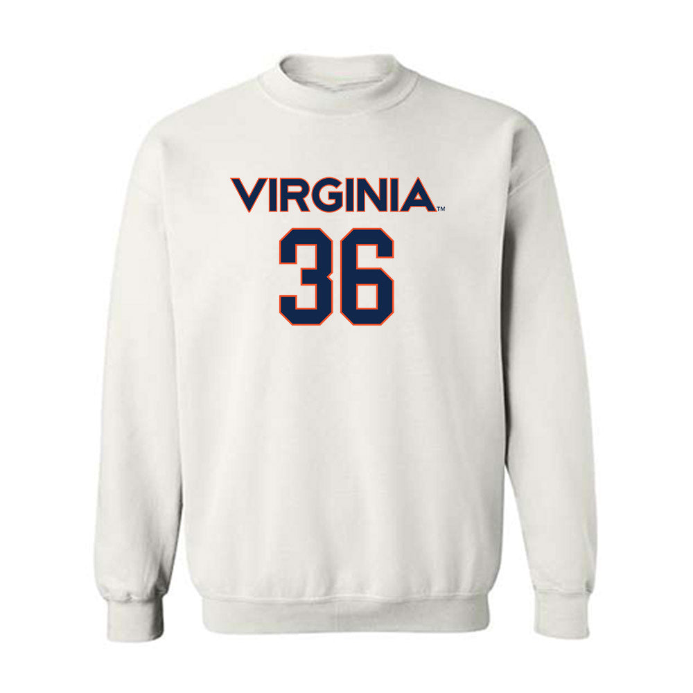 Virginia - NCAA Men's Lacrosse : Michael Harmeyer - Crewneck Sweatshirt Replica Shersey