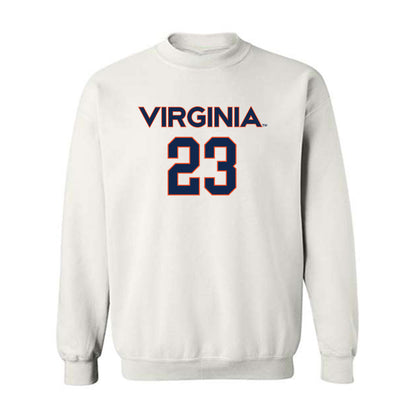 Virginia - NCAA Men's Lacrosse : Chase Yager - Crewneck Sweatshirt Replica Shersey