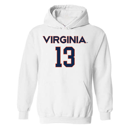 Virginia - NCAA Men's Lacrosse : Ryan Colsey - Hooded Sweatshirt Replica Shersey