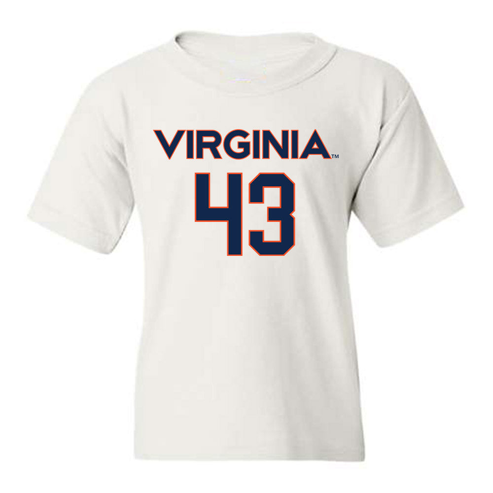 Virginia - NCAA Men's Lacrosse : Mitchell Whalen - Youth T-Shirt Replica Shersey