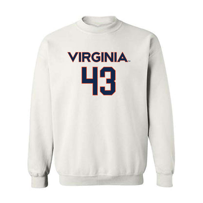 Virginia - NCAA Men's Lacrosse : Mitchell Whalen - Crewneck Sweatshirt Replica Shersey