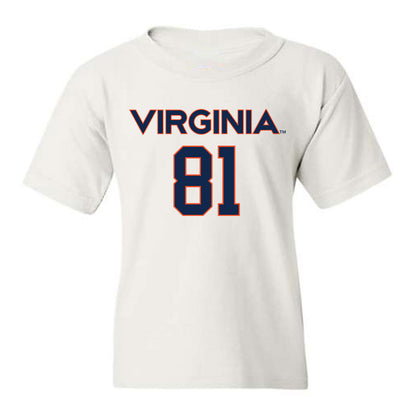 Virginia - NCAA Men's Lacrosse : Thomas Colucci - Youth T-Shirt Replica Shersey