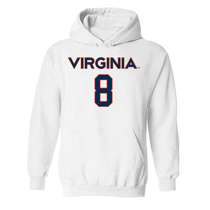 Virginia - NCAA Men's Lacrosse : Luke Pisani - Hooded Sweatshirt Replica Shersey