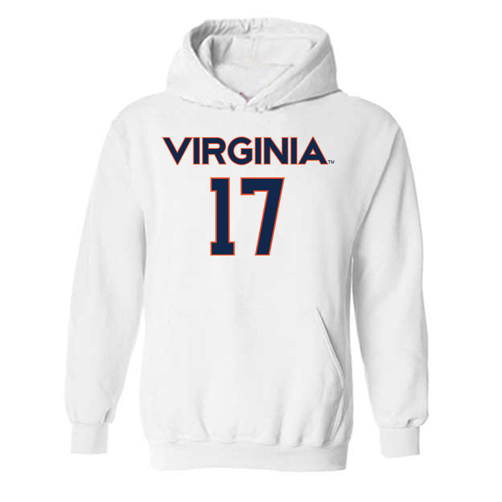 Virginia - NCAA Men's Lacrosse : Macklin Till - Hooded Sweatshirt Replica Shersey