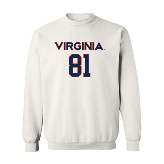 Virginia - NCAA Men's Lacrosse : Thomas Colucci - Crewneck Sweatshirt Replica Shersey