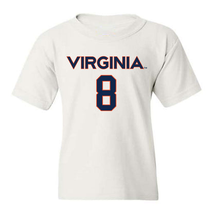 Virginia - NCAA Men's Lacrosse : Luke Pisani - Youth T-Shirt Replica Shersey