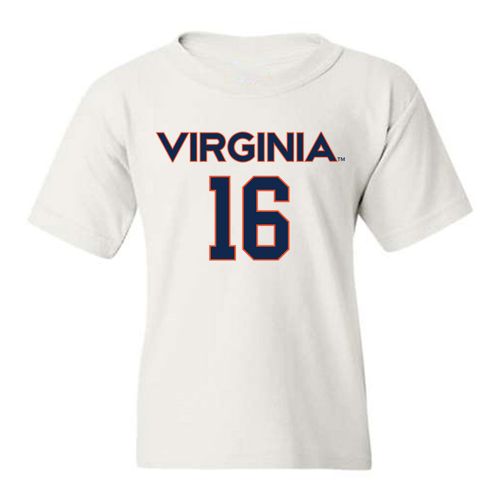 Virginia - NCAA Men's Lacrosse : George Fulton - Youth T-Shirt Replica Shersey