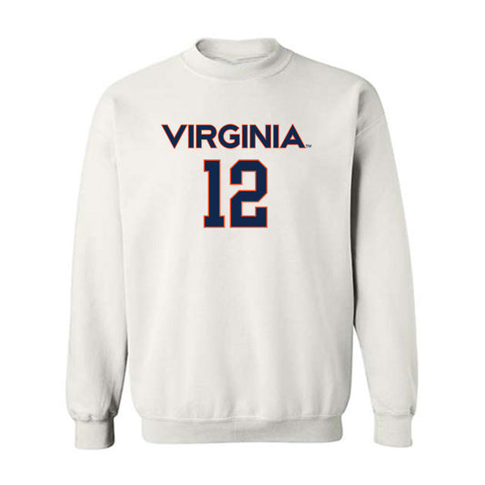 Virginia - NCAA Men's Lacrosse : Chase Band - Crewneck Sweatshirt Replica Shersey