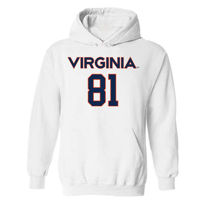 Virginia - NCAA Men's Lacrosse : Thomas Colucci - Hooded Sweatshirt Replica Shersey