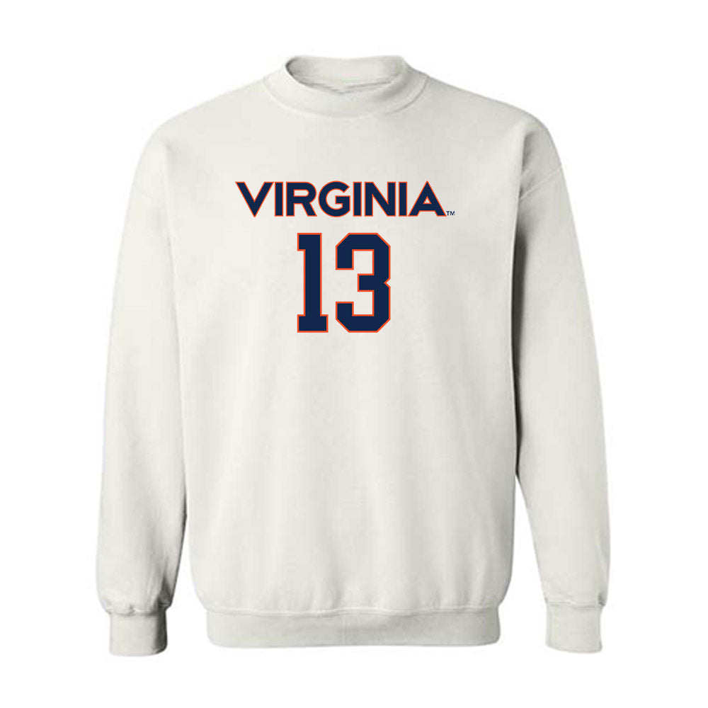 Virginia - NCAA Men's Lacrosse : Ryan Colsey - Crewneck Sweatshirt Replica Shersey