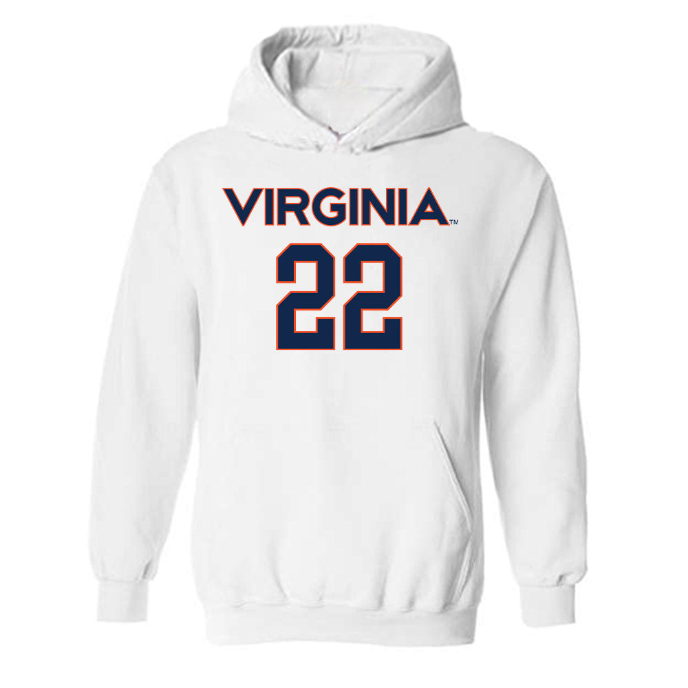 Virginia - NCAA Men's Lacrosse : Eli Petty - Hooded Sweatshirt Replica Shersey