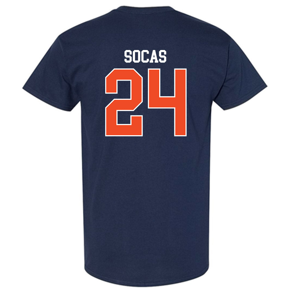 Virginia - NCAA Men's Soccer : Garrett Socas - T-Shirt