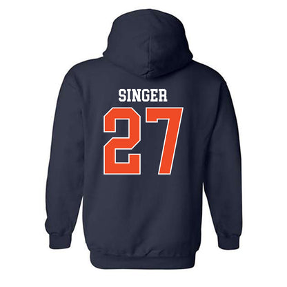 Virginia - NCAA Men's Soccer : Jack Singer - Hooded Sweatshirt