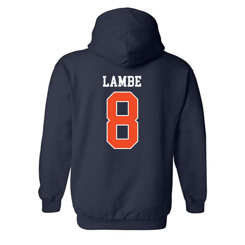 Virginia - NCAA Men's Soccer : Brendan Lambe - Hooded Sweatshirt