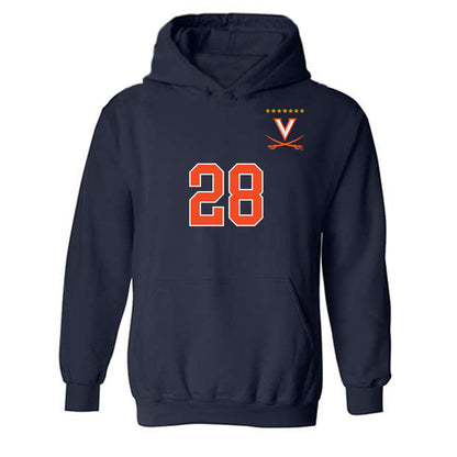 Virginia - NCAA Men's Soccer : Matthew Thissell - Hooded Sweatshirt