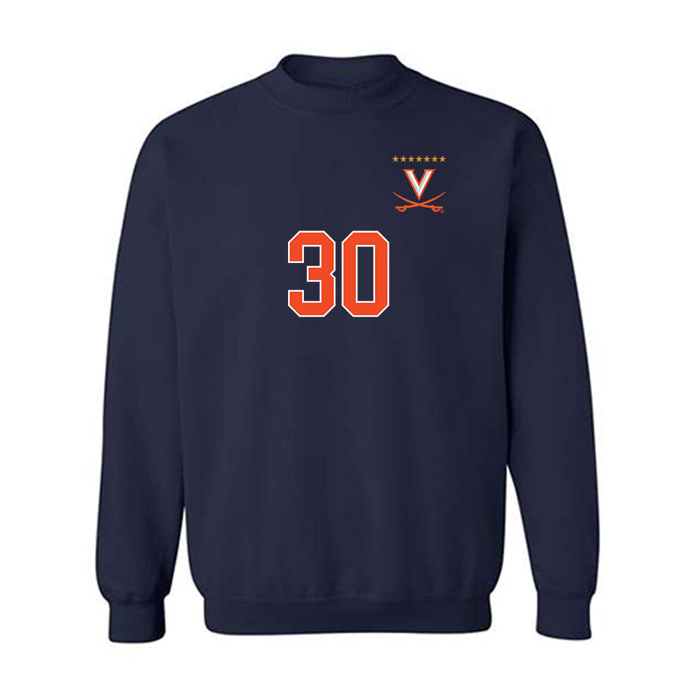 Virginia - NCAA Men's Soccer : Colin Gallagher - Crewneck Sweatshirt