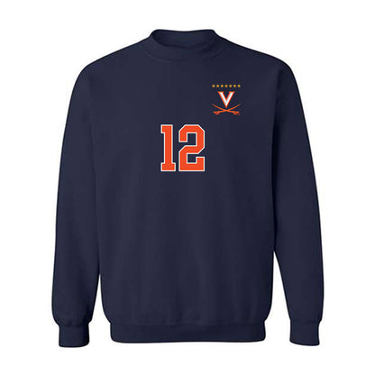 Virginia - NCAA Men's Soccer : Albin Gashi - Crewneck Sweatshirt