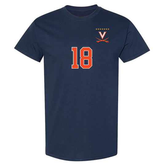 Virginia - NCAA Men's Soccer : Zachary Ehrenpreis - Replica Shersey T-Shirt-0