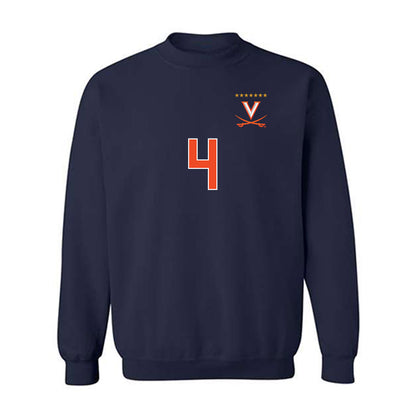 Virginia - NCAA Men's Soccer : Paul Wiese - Crewneck Sweatshirt