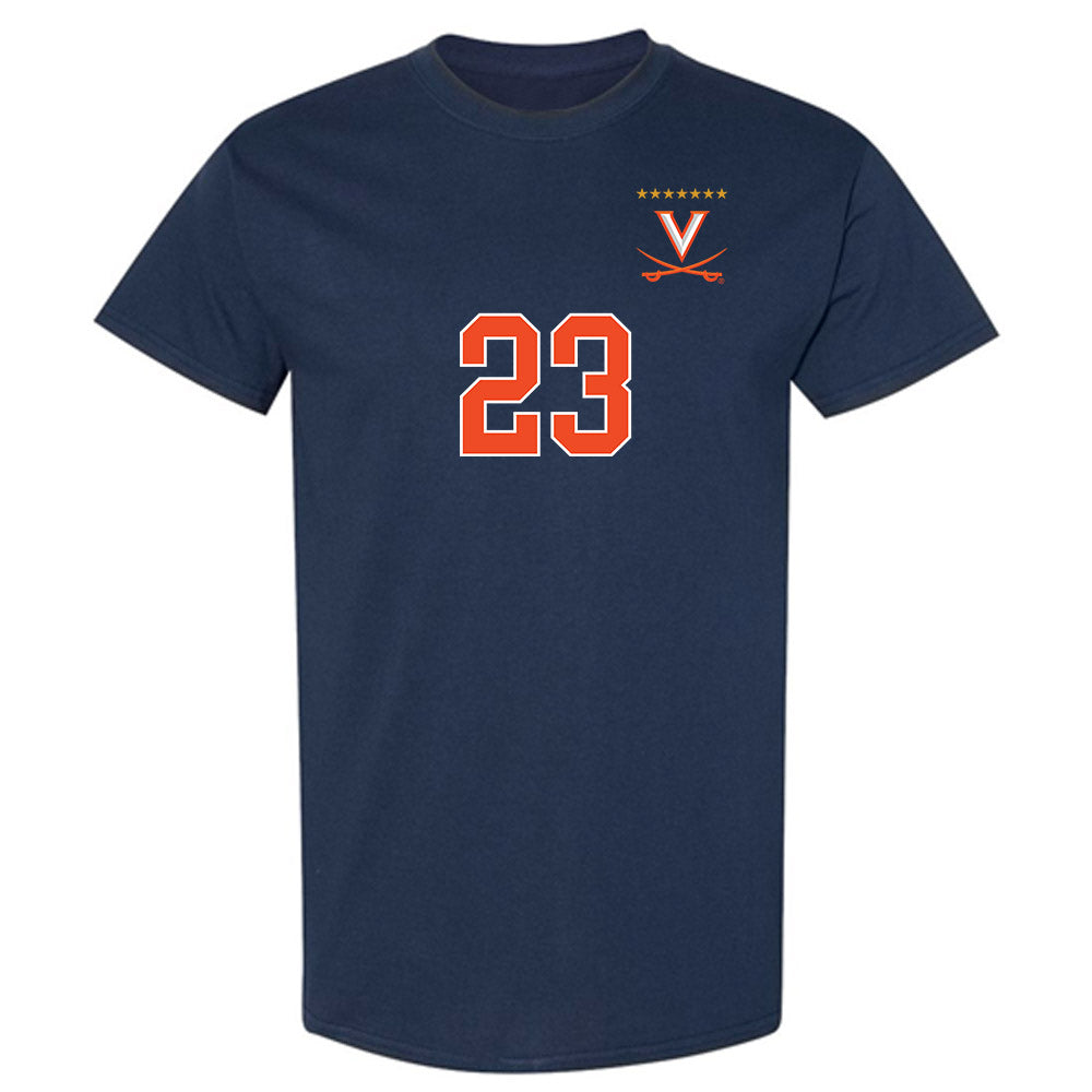 Virginia - NCAA Men's Soccer : David Okorie - Replica Shersey T-Shirt-0