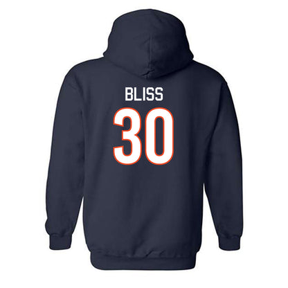 Virginia - NCAA Men's Basketball : Christian Bliss - Replica Shersey Hooded Sweatshirt