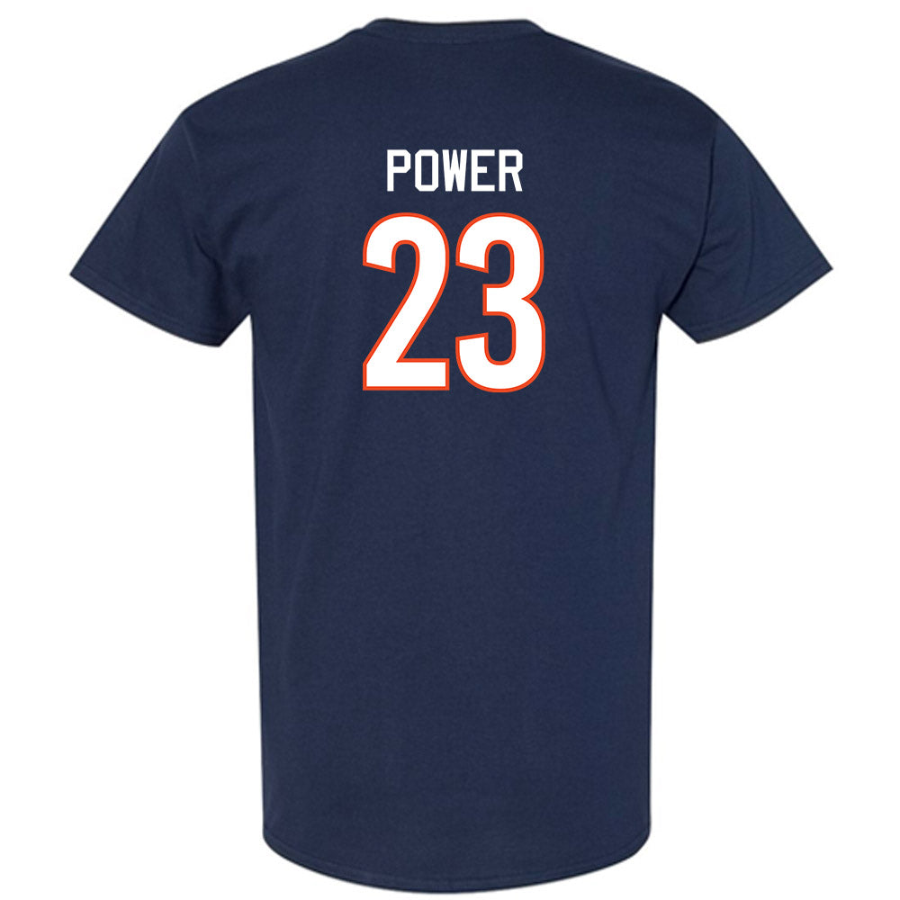 Virginia - NCAA Men's Basketball : TJ Power - Replica Shersey T-Shirt