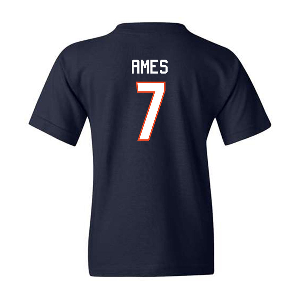 Virginia - NCAA Men's Basketball : Darrin Ames - Replica Shersey Youth T-Shirt