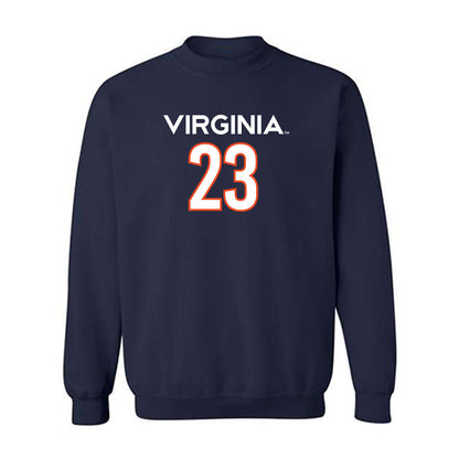 Virginia - NCAA Women's Basketball : Alexia Smith - Crewneck Sweatshirt Replica Shersey